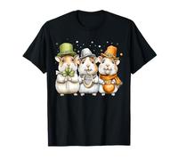Hamster Hammy Leprechaun Shamrock Día de San Patricio Irlanda Camiseta