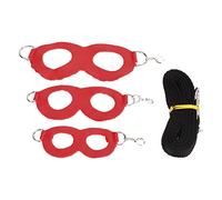 Hamster Harness Pet Rope Rope Cuero Artificial cómodo Caminar para hámster Honey Gliders Ratas (Rouge)