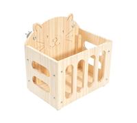 Hamster Hay Rack - Cage Accessory, Hanging Food Storage Feeder Tool