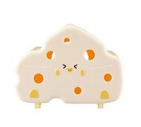 Hamster Hides Cute, Magnetic Hamster Hut, Cheese Hamster House, Gerbil House Small with Semi Closed Shelter and Unique Magnetic Design for Hamster Cage Accessories (1 Piece)