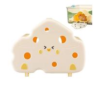 Hamster Hides Cute, Magnetic Hamster Hut, Hamster House, Gerbil House, Small Animal Habitat, Hamster Cage Accessories, Semi Closed Hamster Shelter, Hamster Toys, Visible Hamster House