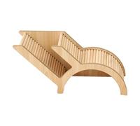 Hamster Hiding House, 12.44x4.13x5.71in Hideouts Hamster Tunnel Wood-House, Exploring Tunnel Multi Chamber Maze, Hamster Explorer Set, Small Pets Playpen for Pets, Gerbils, and Hedgehogs
