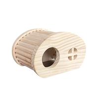 Hamster House Bed for Small Animals, Cozy Habitat for Hamsters, Mice, and Gerbils, Small Animal Decor for Comfortable Sleeping and Nesting, Ideal Addition to Your Pet's Home