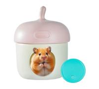 Hamster House, Ceramic Hamster Cave, Small Pet Habitat, Acorn Pet Shelter with Cooling and Breathable Design for Pets to Sleep, Nest, Relax, 5.71x7.28 Inches