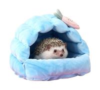 Hamster House - Cueva cálida de enriquecimiento a prueba de masticación | Casa pequeña para hámster, escondite para conejitos, hurones, chinchillas, ardillas, pájaros | Hábitat interior de in