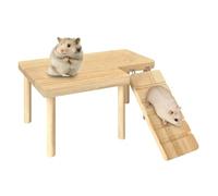 Hamster House Ladder, Climbing Staircase, Small Pets, Pet Gerbil, Mice Cage, (12.6x9.06x5.31 Inches), Perfect For Providing Mounting Fun and Exercise