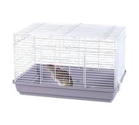 Hamster House, Portable Gerbil Home with Ventilated Design, 18.5x11.81in Small Animal Habitat Featuring Detachable Bottom, Ideal Pet Cage Accessories for Comfortable Living Space