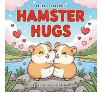 Hamster Hugs - A Cute Valentine Coloring Book: A Sweet Valentine Coloring Book of Cute Hamsters for Kids, Teens, and Adults (Coloring book for Valentine)