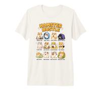 Hamster Hustle Gracioso Hamster Vida Trabajo Humor Lindo Camiseta Premium