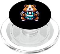 Hamster Jugador De Voleibol Adorable Y Divertido PopSockets PopGrip para MagSafe