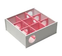 Hámster Multi Chamber | Casa de hámster con 9 cámaras para laberintos | Juguetes exploradores de túneles, convenientes salidas de varias habitaciones para cobayas, razas pequeñas