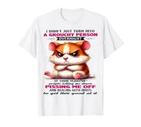 Hamster No me convertí en una Persona gruñona Durante la Noche Camiseta