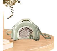 Hamster Outdoor Carrier, Travel Small Animal Bag, Zipper Breathable Hamster Cage, Small Animal Travel Carrier, Portable Pet Carry Bag, Bunny Travel Pouch, Hedgehog Carrying Case, Pet Travel Backpack