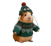 Hamster Outfits - Pet Pullover Costume, Warm Small Animal Apparel | Soft Fleece Winter Clothing Layer, Comfort Accessory For Ferret Bunny Guinea Pig