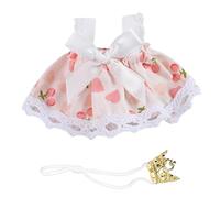 Hamster Outfits - Soft Chinchilla Clothes | Mini Hamster Dress with Cute Design, Pet Apparel for Birthday, Halloween, Christmas, Indoor Play, Photography, Home, Travel, Animal Lover