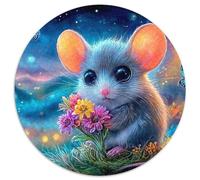 Hamster País de Las Maravillas 1000 Piezas Puzzle para Adultos Y Niños Rompecabezas Redondo Presión Reducida Juguetes Familiar Puzzle Difícil 1000pcs (67.5x67.5cm)