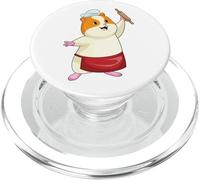 Hamster Panadero Rodillo de cocino Horneado PopSockets PopGrip para MagSafe