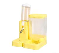 Hámster para combo Botella 80ml Agua 320ml Comida Hámster para combo | Contenedor de alimentos integrado de 320 ml, solución de alimentación combinada, reduce el desorden, recarga conveniente