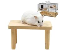 Hamster Play Stand with Compact Struce, Wooden Small Animal Tower de madera Mice con diseño de varios niveles, Play Stand with Compact Structure, Pet Activity Accessory, Enrichment Tool for Hamsters