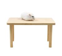 Hamster Play Stand, Wooden Small Animal Toys, Mice Wood Climbing Stand, Pet Entertainment Accessory, Natural Play Structure, Suitable For Mice Parrot Bird Degus Ferrets Squirrels Rabbits Hamsters