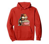 Hamster Popcorn Amante Animal Cartoon Sudadera con Capucha