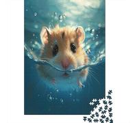 Hámster Puzzle Adulto 1000 Piezas Rompecabezas Entretenimento Juegos Desafiantes EduGatosivos Rompecabezas Imposible Adultos 1000pcs (75x50cm)