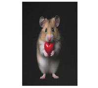 Hamster - Puzzle para niños, 1000 unidades, rompecabezas de madera, kit de bricolaje, relajación, juegos para adolescentes y adultos (78 x 53 cm)