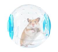 Hamster Run Ball - Pico De Hámster Dwarf Toys, Bola De Ejercicios Para Animales Pequeños | Hamsterwielbal Transpirable Portátil, Bola De Hámster Nano Transparente Para Gerbil, (7 Pulgadas)