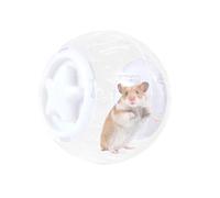 Hamster Running Ball, Clear Ejercise Toy, Safe and Durable Activity Ball, Indoor Daily Fitness for Small & Medium Pets, Fun Entertainment for Hamsters, 7 in, Transparente 1 pieza