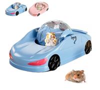Hamster Running Ball Funny Transparent Ball, Exercise Wheel for Hamsters, Silent Fitness Wheel Toy Vehicle(Blue)
