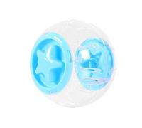 Hamster Running Ball, Hamsters Clear Ejercise Toy, Small Animal Toy, Pet Fitness Ball for Interior, Daily Activity and Entertainment, 6,69 pulgadas, Pink, Blue, White