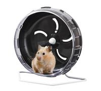 Hamster Running Wheel, Adjustable Small Pet Ejercise Toy, 8,46 x 8,46 x 3,15 pulgadas, Cage Activity Spinner, Silent Workout Accessory for Apartment Bedroom Dorm Living Room Pet Habitat