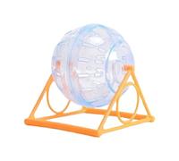 Hamster Running Wheel - Detachable Gerbil Running Ball | Funny Chinchilla Toys | Hamster Exercise Ball | Cage Accessories For Reduce Boredom | Increase Activity | Playing