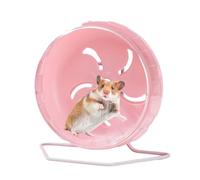 Hamster Running Wheel, Dwarf Hamster Toy Spinner, Silent Exercise Wheel, Quiet Design, for Hamsters, Gerbils, Mice, Hedgehogs, Small Pets, Cage Fitness Fun, 5.51x5.51x1.77 Inches