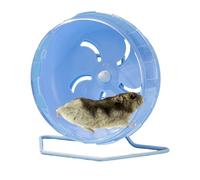 Hamster Running Wheel, Dwarf Hamster Toy Spinner, Silent Exercise Wheel, Quiet Design, for Hamsters, Gerbils, Mice, Hedgehogs, Small Pets, Cage Fitness Fun, 5.51x5.51x1.77 Inches