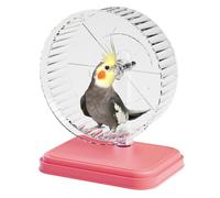 Hamster Running Wheel, Silent Animals Exercise Wheel, 17cm Adorable Quiet Physical Activity Runner Wheels, Double Bearing Pet Small Animals Movement Toys for Hamsters