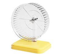 Hamster Running Wheel, Small Animals Exercise Wheel, Encourages Healthy Routine, Quiet Drilling Runner Hoop, Double-Bearing Pet Toy For Hamsters, Mice, Gerbils, 17cm