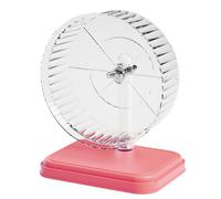 Hamster Running Wheel, Small Animals Exercise Wheel, Encourages Healthy Routine, Quiet Drilling Runner Hoop, Double-Bearing Pet Toy For Hamsters, Mice, Gerbils, 17cm