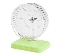 Hamster Running Wheel, Small Animals Exercise Wheel, Encourages Healthy Routine, Quiet Drilling Runner Hoop, Double-Bearing Pet Toy For Hamsters, Mice, Gerbils, 17cm