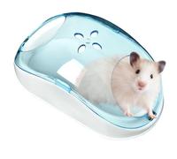Hamster Sand Bath Box, 15,5 x 8,5 x 7 cm Transparent Dustproof Visible