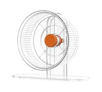 Hamster Spinner: Disco de Movimiento Estable, Altura sintonizable Frame | Ejecutora de Chinchilla silenciosa, Pista de Animales compacta con Soporte de posición Fija, Juguete de Movimiento Suave para