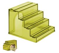 Hamster Stairs, Small Animal Ramp Ladder, 2-in-1 Climbing and Nesting House, Anti-Slip Design for Digging, Exercise, Enrichment, and Playtime for Hamsters and Small Pets