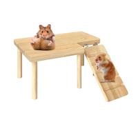 Hamster Stairs - Small Pet Climbing Toy Two-Level Cage Ladder Playground