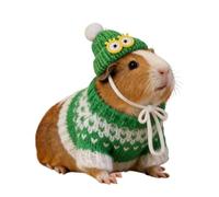 Hamster Sweater, Small Pet Hoodie, Animal Knitted Clothes For Gerbil Guinea Pig Hamster Ferret Bunny Chinchilla Hedgehog, Warm Winter Pullover Outfit For Small Animals