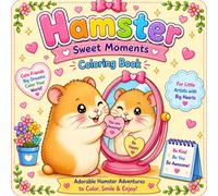 Hamster Sweet Moments, Coloring book: Adorable Hamster Adventures to color, Smile & Enjoy!