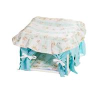 Hamster Tent with Tassel Top Is Crafted from Soft and Durable Cloth,