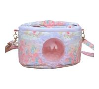 Hamster Transport Carrier, Portable Travel, 7.87x5.51x5.51 Inches, Adjustable Carrier, Anti Scratch Fabric, Velvet Composite Build, for Bunny Chinchilla Outdoor, Pet Adventures