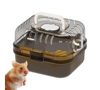 Hamster Travel Carrier, Portable Pet Bag, Breathable Pet Carrier with Ventilated and Lightweight Design for Small Animal Outdoor Walks, Vet Visits, or Car Rides, 1 Piece