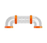 Hamster túnel, pequeño animal de ejercicio de tubo, modular Playground Tube House Hamsters, Gerbils & Other Small Pets, Strong and Fun Habitat Expansion for Active Play