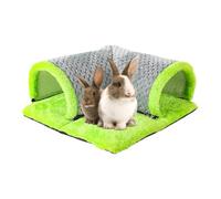 Hamster Tunnel Bed, Small Animal Nest Tube Bed, Washable Soft Fleece, Pet Hideaway Toy for Chinchillas, Ferret, Squirrels, Hedgehogs, 13.78x13.78x5.91 Inches, 200g, 1 Piece